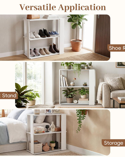 Giantex White Shoe Rack for Closet
