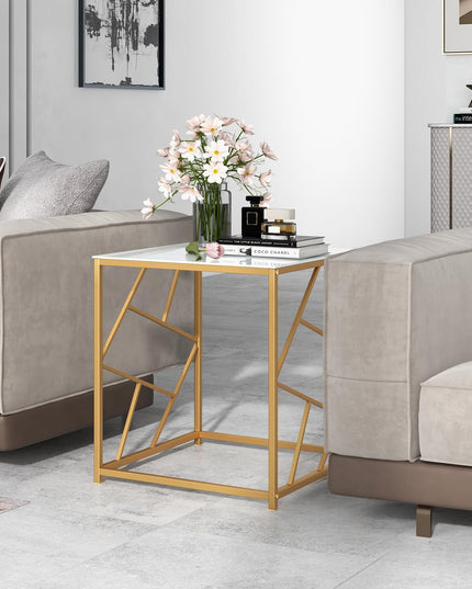 Giantex Gold Side Table