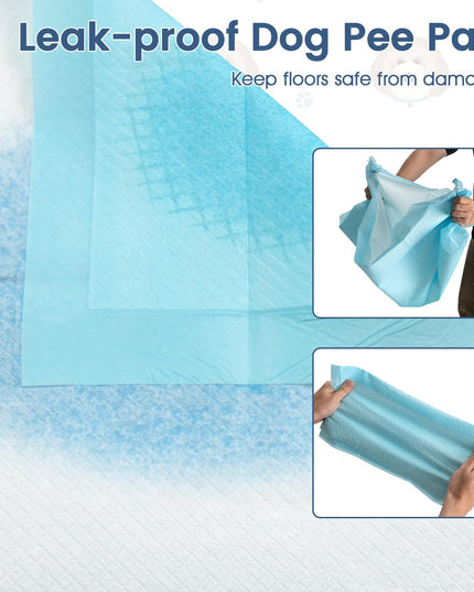 Giantex 300 Count 45 x 33 cm Puppy Training Pads for Small Dogs & Puppies