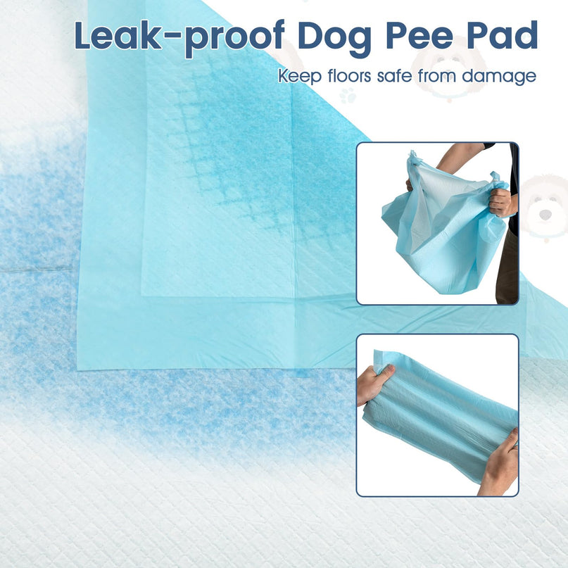 Giantex 300 Count 45 x 33 cm Puppy Training Pads for Small Dogs & Puppies
