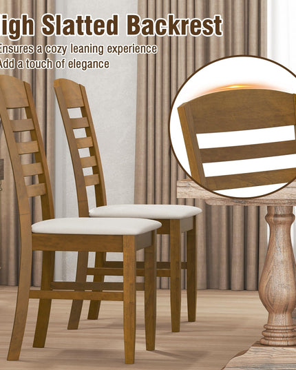 Giantex Wooden Dining Chairs Set
