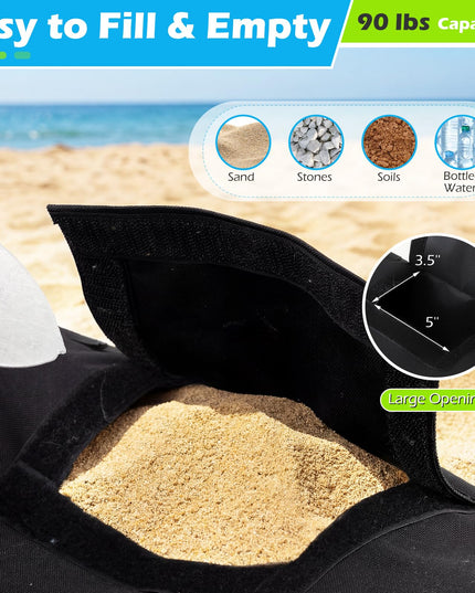 Giantex Detachable 2-Piece Sand Bags for Offset