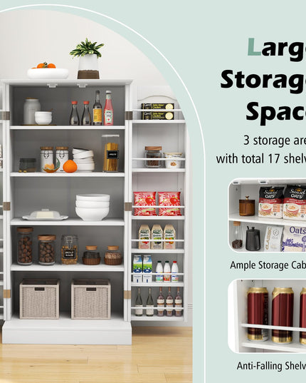 Giantex 47.5” Kitchen Storage Cabinet