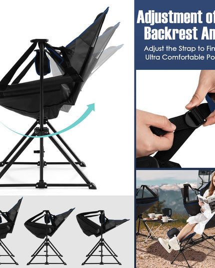 Giantex Outdoor Rocker Camping Chair - Rocking Chair