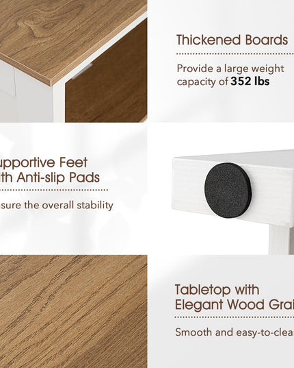 Giantex Farmhouse Coffee Table