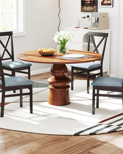 Giantex Wooden Dining Chairs Set for Dining Living Room Home