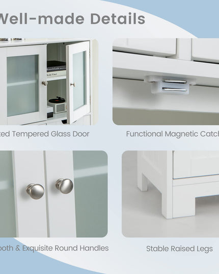 Freestanding Bathroom Cabinet - Giantex
