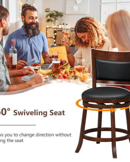Giantex 25" Bar Stools Set of 4