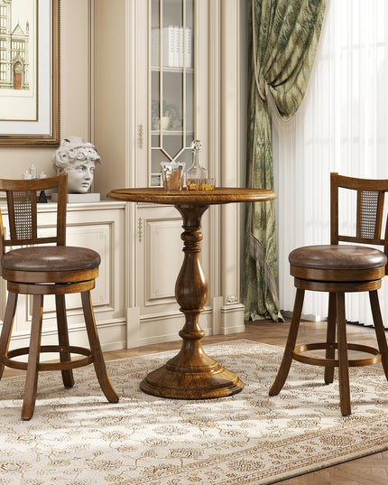 Giantex 25"/30" Bar Stools Set of 2/4 for Kitchen Island Dining Room Pub