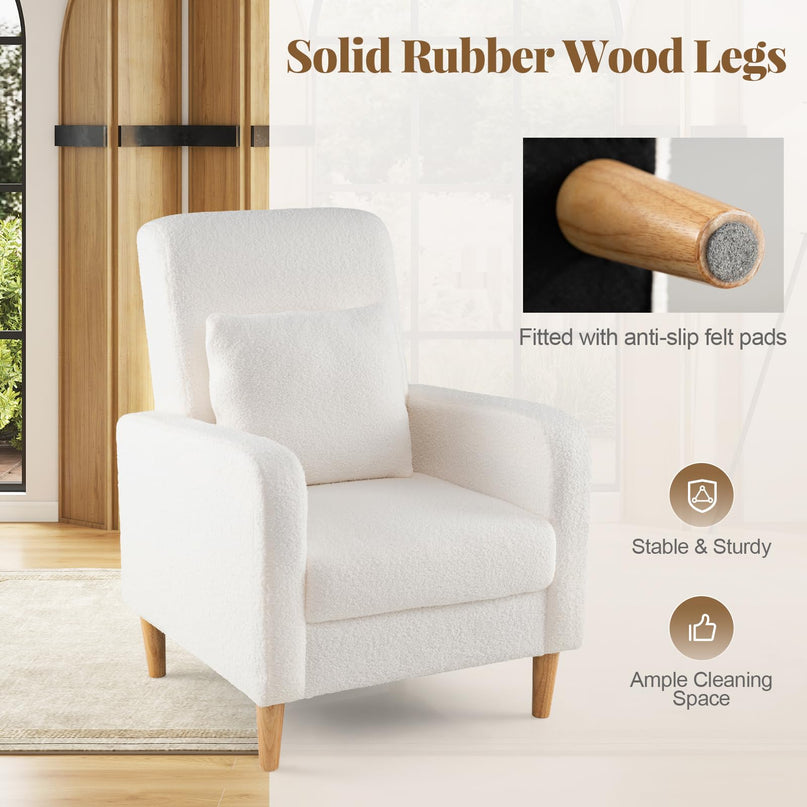 Giantex Modern Accent Chair set of 1/2