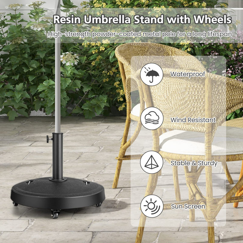 Giantex Umbrella Base with Wheels