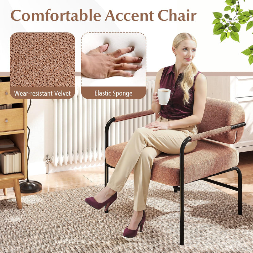 Giantex Modern Accent Chair Set of 1/2