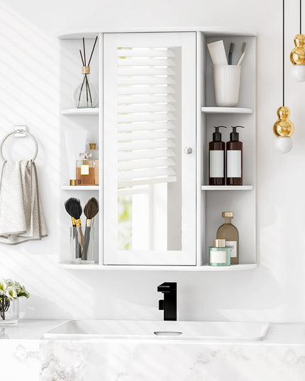 Giantex Medicine Cabinet, Bathroom Wall Cabinet with Mirror