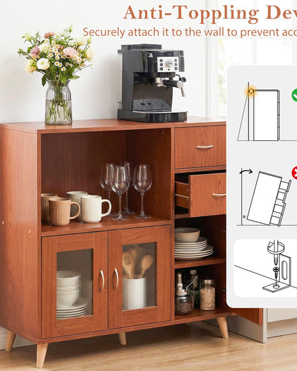 Buffet Giantex 36'' avec rangement