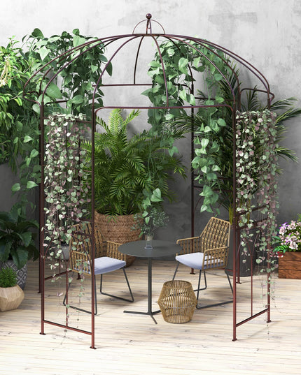 Giantex Birdcage Shape Garden Arbor, 8.4ft High x 7ft Wide