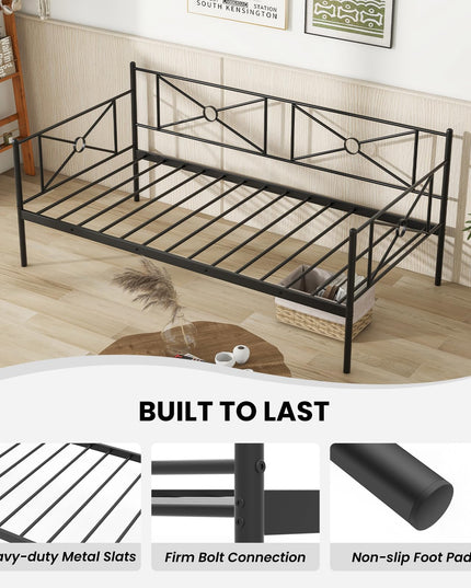 Giantex 2 in 1 Daybed Frame for Living Room