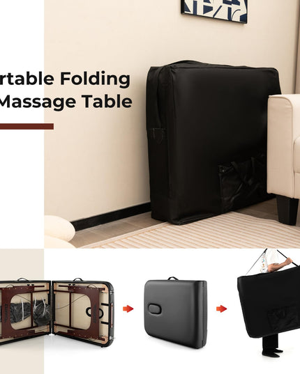 Portable Massage Table 84 Inch - Giantex