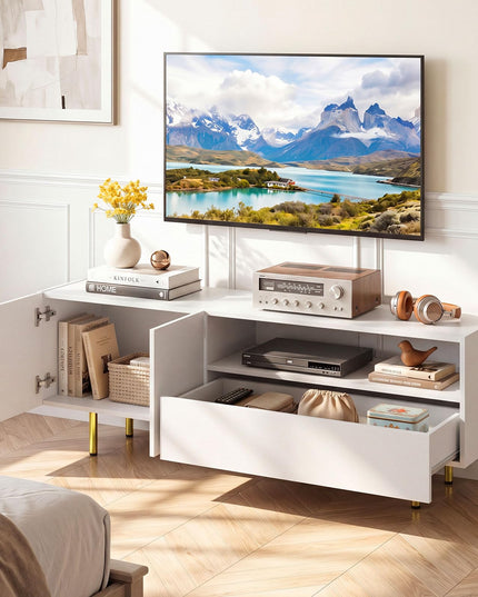 Giantex Wooden TV Stand for TVs up to 70" with Storage Cabinet