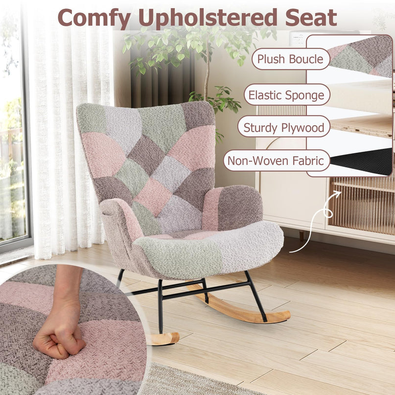Giantex Nursery Rocking Chair for Living Room
