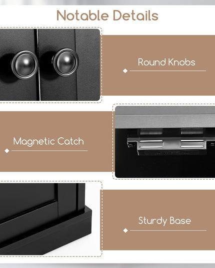 Giantex 4 Door Kitchen Pantry