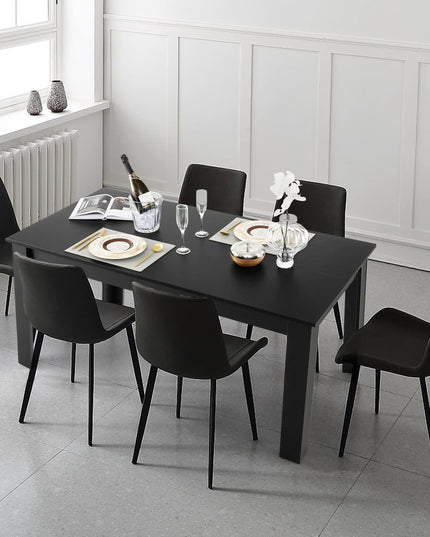 Dining Table, Wood Rectangular Table Dining Table 63" x 31.5" x 30"