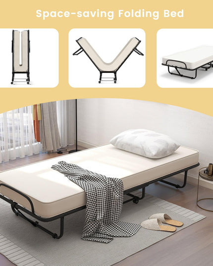 Giantex Folding Bed with Mattress