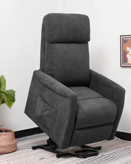 Giantex Power Lift Recliner Chair for Elderly, Ergonomic Lounge Chair
