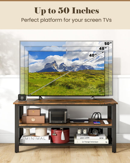 Giantex TV Stand for Bedroom, Entertainment Center for TVs up to 50”