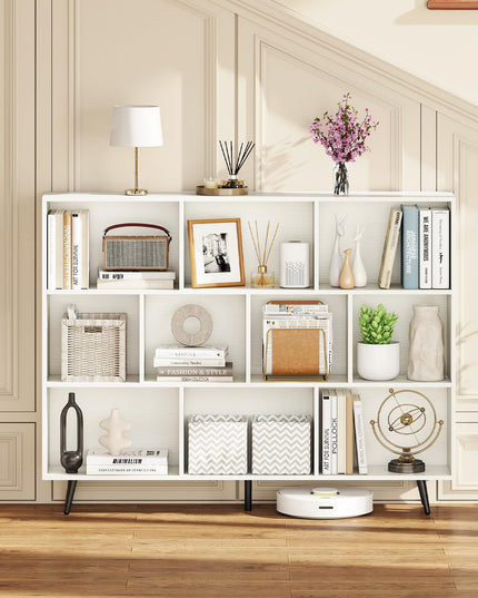 Giantex 10-Cube Bookcase (55" x 9.5" x 42")