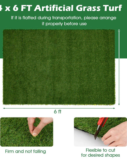 Giantex Artificial Grass Turf
