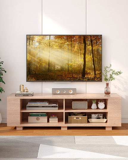 Giantex TV Stand Entertainment Center - Farmhouse Television Table up to 65 Inches TVs, 7 Colors
