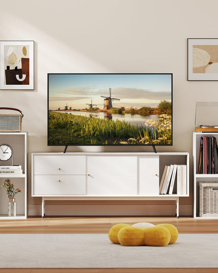 Giantex White Cubby Bookcase