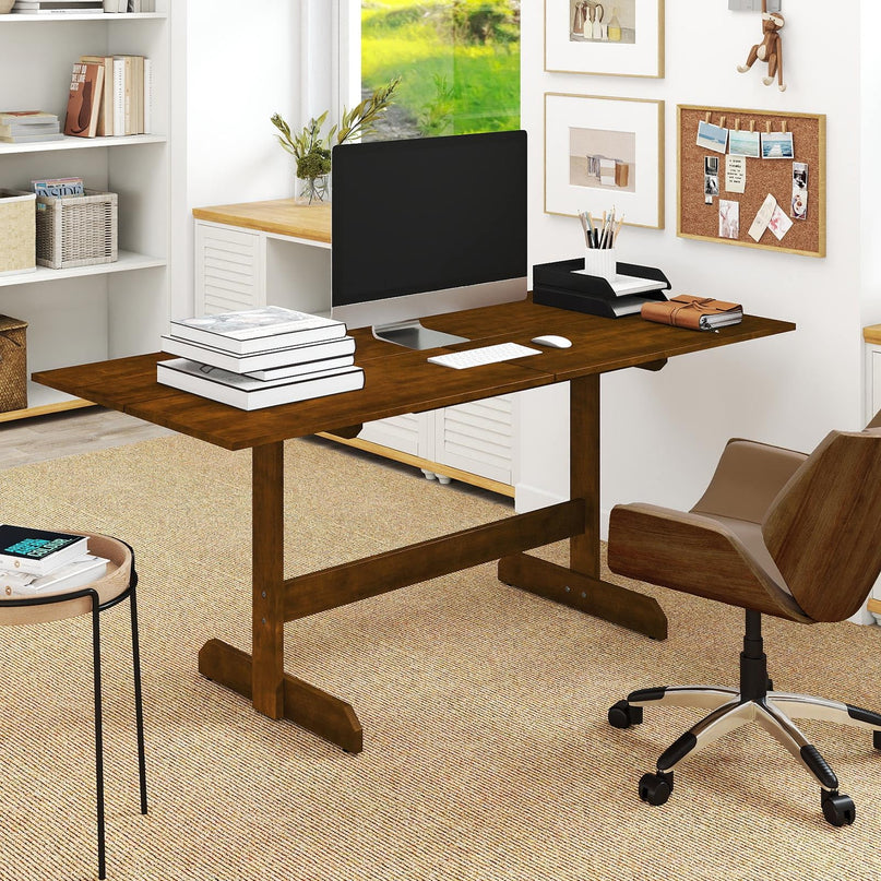 Giantex 71" Dining Table for 6-8 Large Kitchen Table