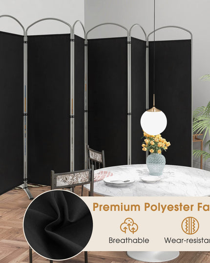 Giantex 6.2Ft Folding 6 Panel Room Divider for Home Office
