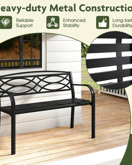 Giantex Outdoor Bench, 45.5” Patio Garden Bench