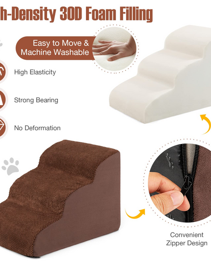 Giantex Dog Ramp Stairs for Bed