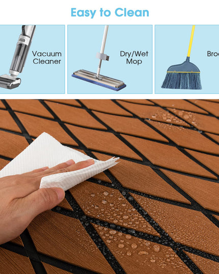 Giantex EVA Foam Boat Decking - 75" x 28" 5mm