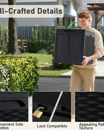 Giantex 39 Gallon Outdoor Storage Box