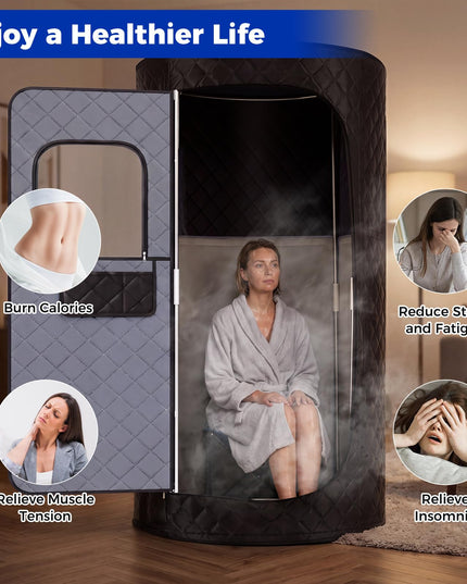 Giantex Portable Steam Sauna for Home Relaxation
