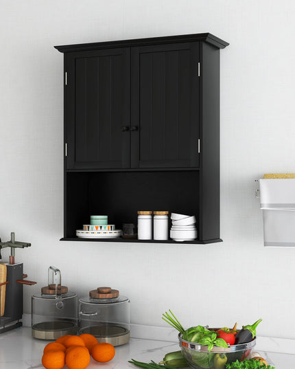 Giantex Bathroom Wall Mounted Cabinet - Storage Cabinet w/Adjustable Shelf