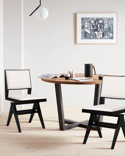 Giantex Swivel Dining Chairs Set of 2/4, Faux Sherpa Kitchen Chairs w/Rubber Wood Frame
