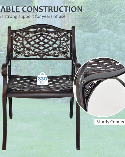Giantex Patio Chairs, Outdoor Armchairs for Garden Deck Backyard Poolside