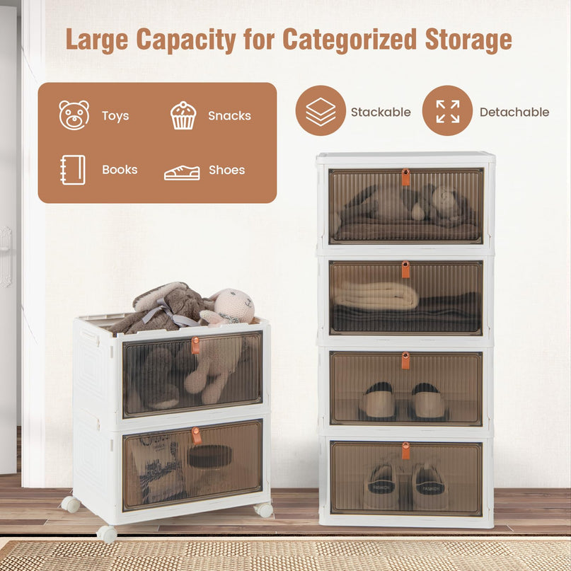 Giantex Shoe Organizer Storage Box