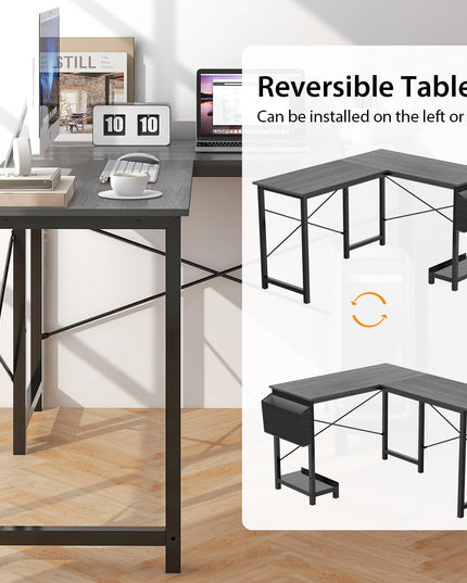 Giantex L-Shaped Computer Desk