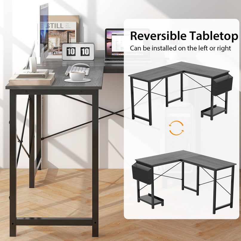 Giantex L-Shaped Computer Desk
