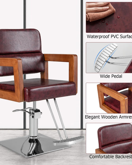 Giantex Barber Chair - Salon Chair for Hair Stylist