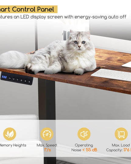Giantex Electric Standing Desk, Height Adjustable Stand up Desk