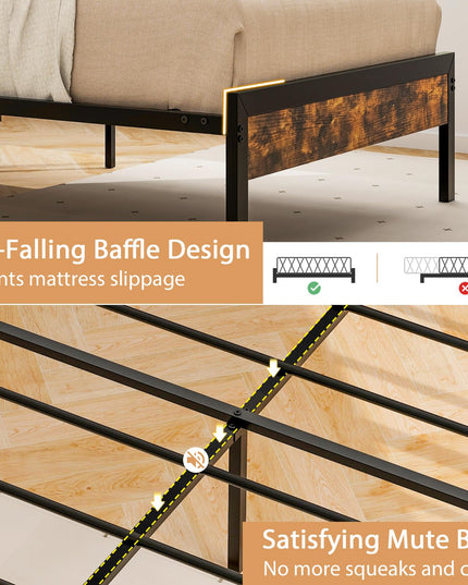 Giantex Full Size Bed Frame