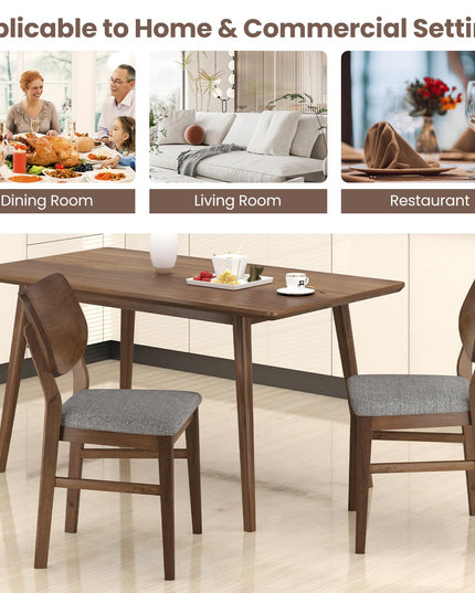 Giantex Wooden Dining Chairs Set