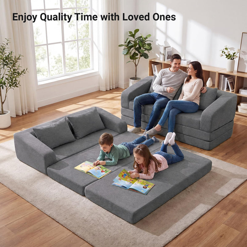 GIANTEX 61" Folding Sofa Bed | 2 in 1 Convertible Futon Couch
